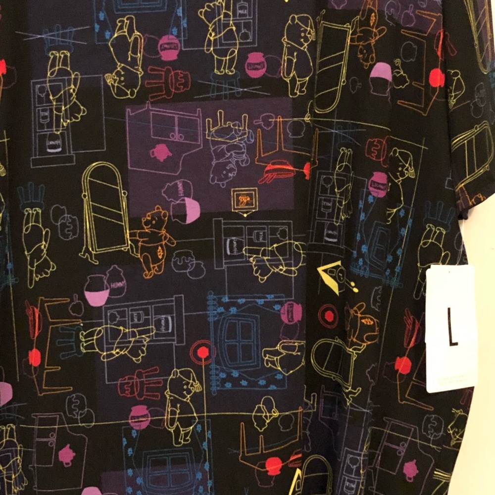 Lularoe Large Disney Pooh Irma